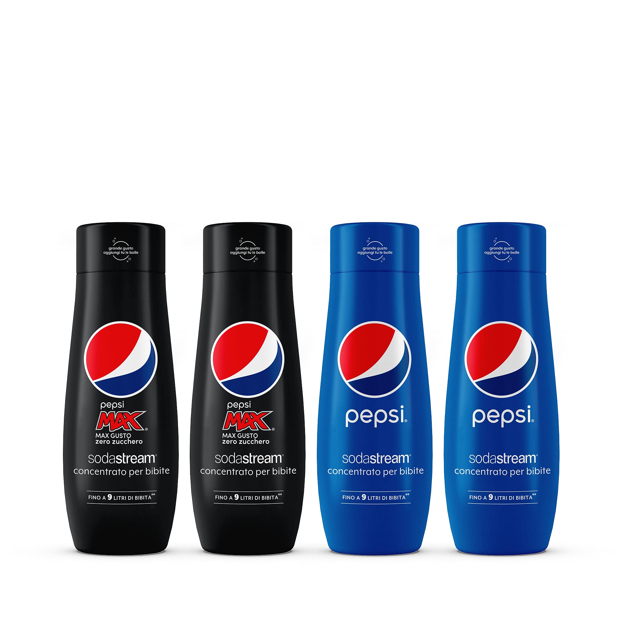 Sodastream Mix Konzentrate X Pepsi + Pepsi Max Bundle, 1760 Milliliter