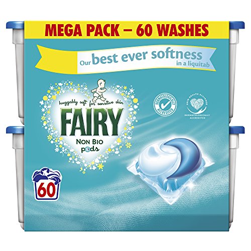 Fairy nicht Bio Pods Waschen Kapseln – 3 x 60 Stück (180 Wäschen)