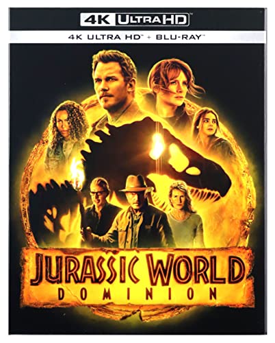Jurassic World Dominion 4K [Blu-Ray] [Region Free] (IMPORT) (Keine deutsche Version)