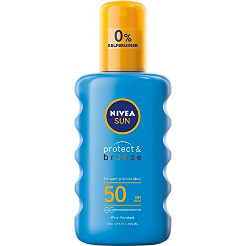 Nivea Protect & Bronze Sun Spray LSF 50, 200 ml