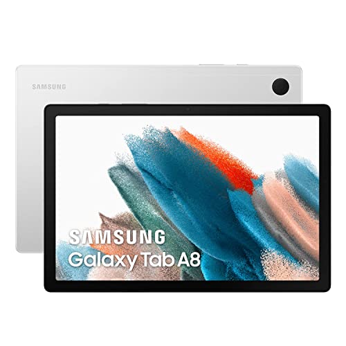 SAMSUNG Galaxy Tab A 8 LTE 64GB / 3GB RAM 8MP / Frontkamera 5MP 7040mAh 10" 5 Zoll Silber