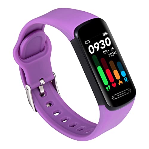 SUPBRO 0,96" Fitness Armband mit Pulsmesser Blutdruckmessung Smartwatch Fitness Tracker Wasserdicht IP68 Fitness Uhr Schrittzähler Pulsuhr Sportuhr für iPhone Android Handy