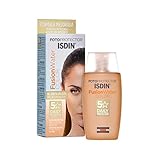 Fotoprotector ISDIN Fusion Water Color LSF 50, Getönte tägliche Sonnencreme für das Gesicht, Ultraleichte Textur, 50 ml