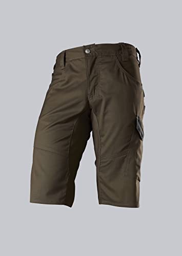BP 1993-570-48 Workwear Unisex Shorts, Polyester und Baumwolle, Braun, Größe 58n