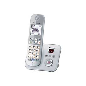 Panasonic KX-TG6821 - Schnurlostelefon - Anrufbeantworter mit Rufnummernanzeige - DECT - Pearly Silver