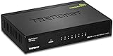 TRENDnet TEG-S82G 8-Port Gigabit GREENnet Switch, Ethernet Splitter, 10/100/1000 Mbps, Lüfterlos, 16 Gbps Schaltkapazität, Metallgehäuse, Plug & Play