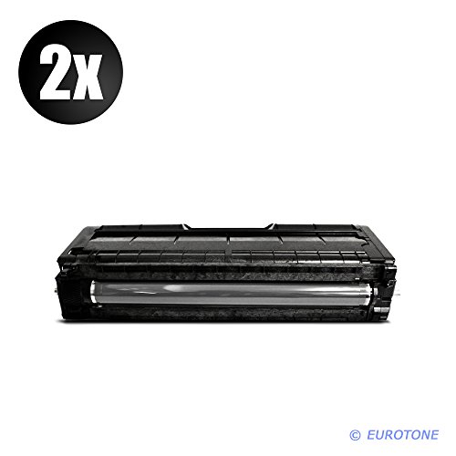 2X Eurotone Toner Kartuschen für Ricoh Aficio : SP C250SF / SP C250DN ersetzt Schwarze BK atrone - kompatible Premium Alternative - Non OEM