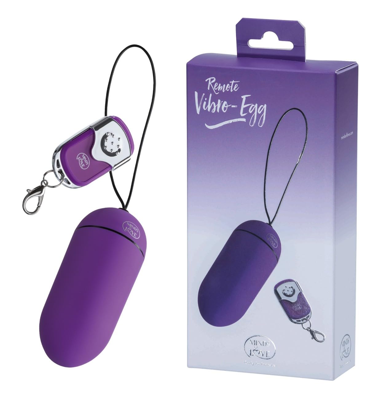 MINDS of LOVE Remote Vibro-Egg Violett