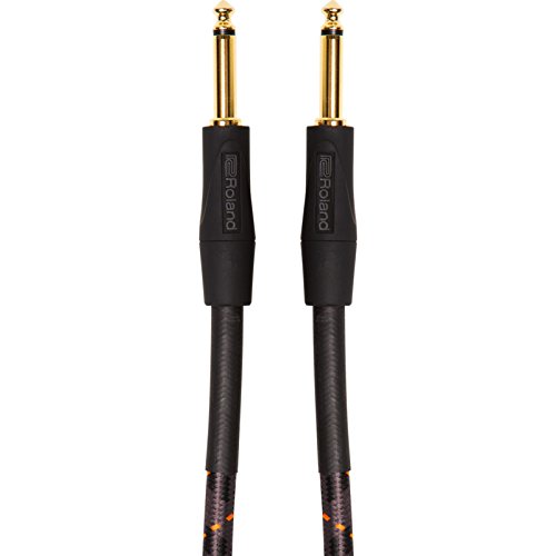 Roland Gold-Serie Patch/Pedal-Kabel - gerade 6,3-mm-Klinkenstecker, Länge: 4,5 m - RIC-G15