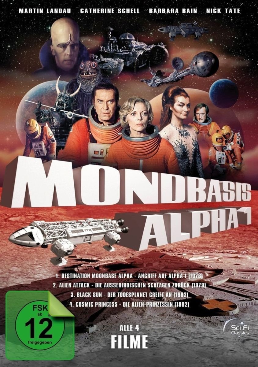 Mondbasis Alpha 1 - Die Spielfilme-Box (Alle 4 Spielfilme zur Serie) [4 DVDs]