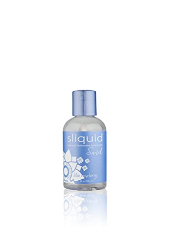 Sliquid Swirl Blue Raspberry 4.2oz, 4.2 ounces Bottle by Sliquid