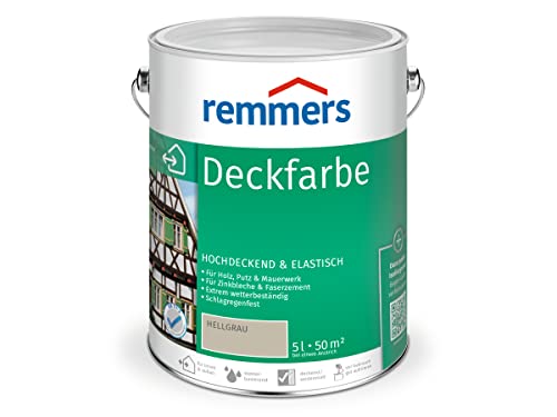 Remmers Deckfarbe - hellgrau 5L