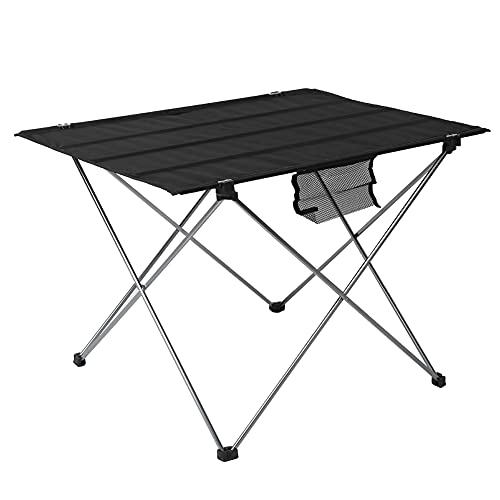 Ruaniy Grilltisch, Picknicktisch Faltbar Einfach zu tragen Stark und stabil Einfach zum Tragen und Aufbewahren für Outdoor-Must-Have
