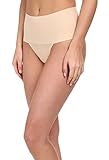 Spanx Damen Taillenslip Undie-Tectable Thong, Beige (Soft Nude 0), 34 EU (Herstellergröße: S)