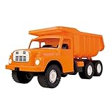 Sandkasten Kipper LKW TATRA 148 Orange Plastik