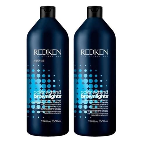 Redken Color Extend Brownlights Shampoo & Conditioner, 1000 ml, Duo
