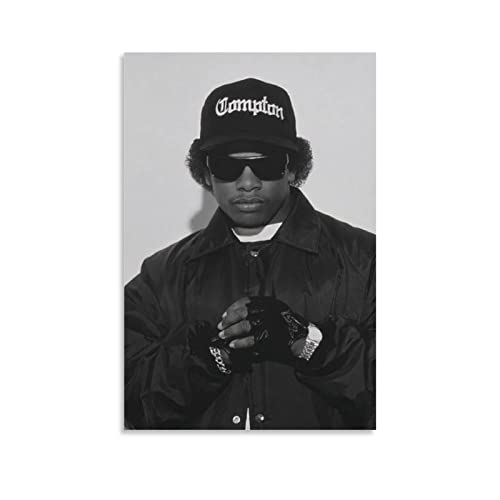 XXJDSK Poster auf Leinwand drucken Eazy-E, Kunstposter und Wandkunst, Bilderdruck, modernes Familien-Schlafzimmer, Dekor-Poster 30x40cm Kein Rahmen