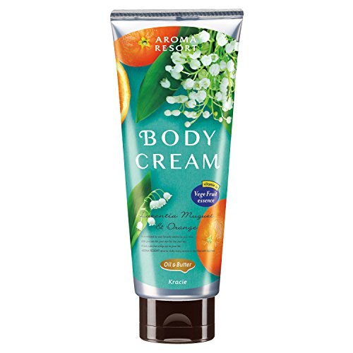 Kracie Aroma Resort Body Cream Lucentia Muguet & Orange 170g