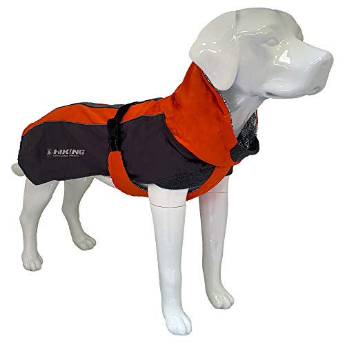 Croci Hiking Hundemantel, wasserdicht, für Hunde, Thermofutter, Fuji, Größe 80 cm – 385 g