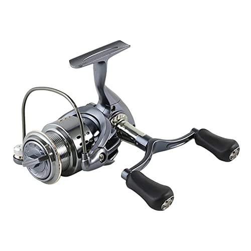mansH Angelrolle 2500S 6,4:1 Spinnrolle Doppelgriff Grip Fishing Gear Angelrolle Angelrolle
