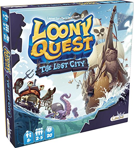 Libellud LOO02ES Loony Quest: The Lost City-Spanisch