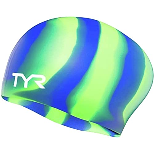 TYR LCSLM310ALL Lange Haare Silc Cap Green All