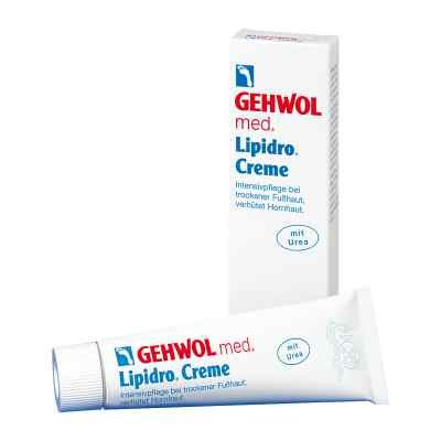 2 x Gehwol Lipidro Creme 75 ml mit 10% Urea trockene Haut verhindert Hornhaut