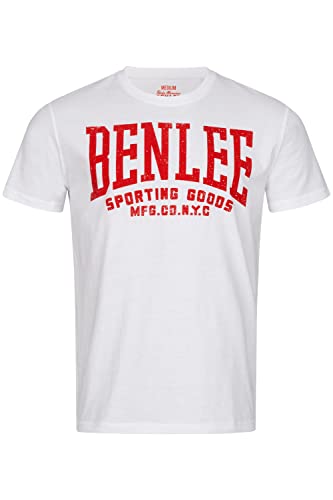 Benlee Herren T-Shirt Normale Passform Turney White/Red XXL