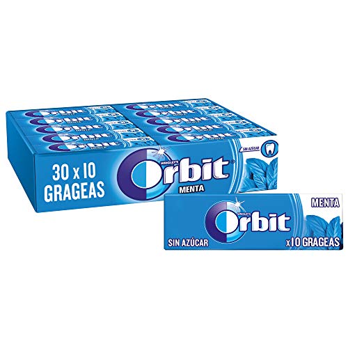 Orbit Dragee Single 14g, Peppermint 30 x 14 g