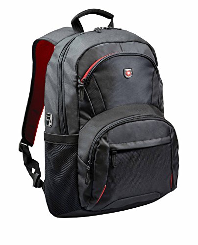 PORT Designs Houston Backpack for 15.6"Laptop and 10.1" Tablet, Black