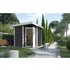 Weka Holz-Gartenhaus Angolo Flachdach Lasiert 209 cm x 244 cm