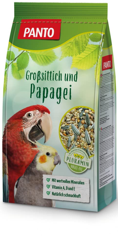 PANTO® Großsittich- und Papageienfutter mit Pluramin® VPE 25 kg
