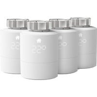 tado° Smartes Heizkörper-Thermostat (Universelle Anbringung) - Quattro Pack, Zusatzprodukte für Einzelraumsteuerung, Einfach selbst zu installieren