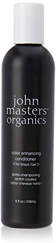 john masters organics color enhancing Spülung für schwarzes Haar, 1er Pack (1 x 236 ml)