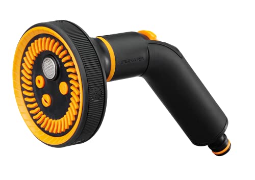 Fiskars Sprühpistole Multi orange/schwarz, mit 5 Funktionen