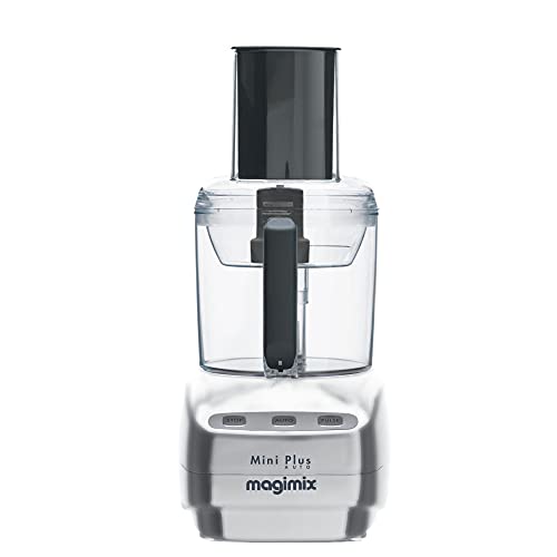 Magimix 148393 Mini Plus Küchenmaschine, Kunststoff, Chrom