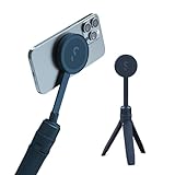 ShiftCam SnapPod – Video-Selfie-Stick und Stativ – magnetische Halterung lässt sich an jedem Telefon befestigen – neigbares Design | Abyss Blue
