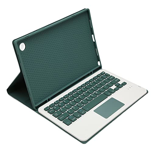 AXOC Tablethülle mit Tastatur, Multi-Gestensteuerung WirelessTablet-Tastaturhülle, TPU-beschichtet für Rundumschutz für Tablet (Touchpad)