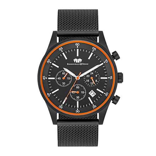 Rhodenwald & Söhne, Armband-Uhr Goodwill in schwarz, Uhren für Herren