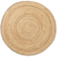 ferm Living Teppich, 100% Jute, 120 cm