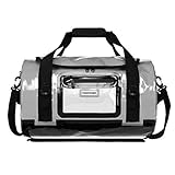 anndorabag Wasserfeste Reisetasche 30L grau Segeltasche Dry Reisetasche