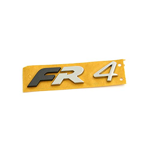 Seat 5FE853670AUTZ Schriftzug FR4 Logo Formula Racing Aufkleber Tuning Emblem grau-metallic matt