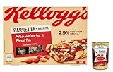 3x Kellogg's Barretta Mandorle e Frutta Mandel- und Fruchtriegel ( 4 x 32g ) 128g Riegel mit 29% Trockenfrüchten