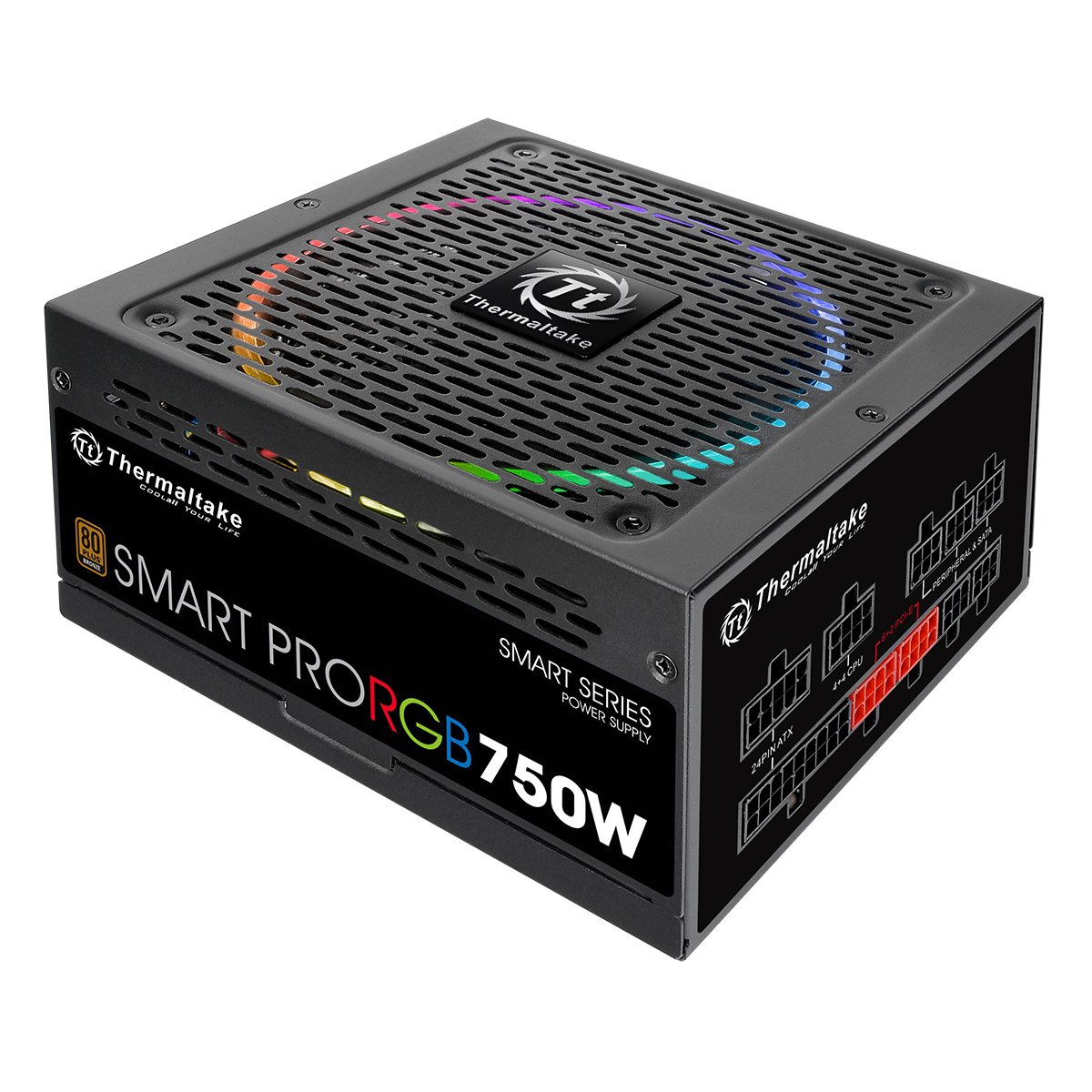 Thermaltake Smart Pro RGB 750W 80Plus Bronze PC-Netzteil