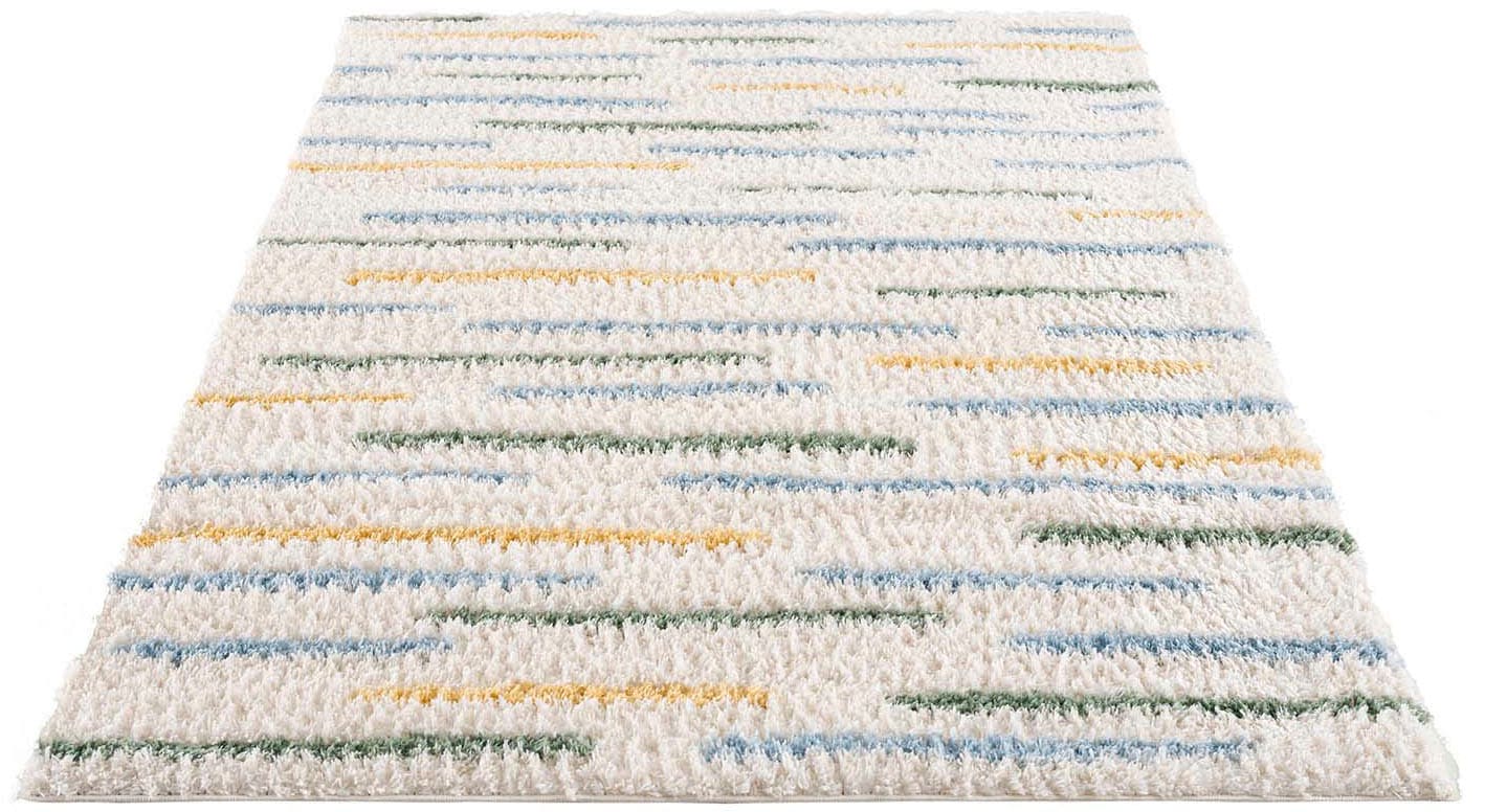 Carpet City Hochflor-Teppich "Pulpy 562", rechteckig