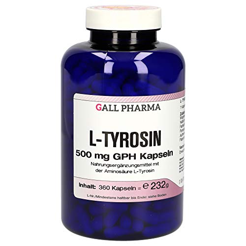 Gall Pharma L-Tyrosin 500 mg GPH Kapseln 360 Stück