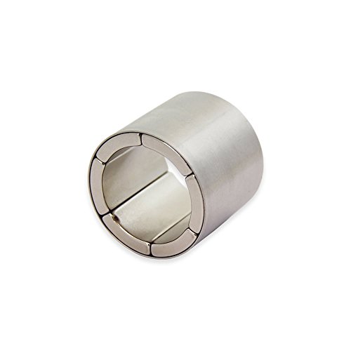 N42 Neodym-Magnet, radial magnetisiert, für Motoren und Generatoren, 40 mm Außendurchmesser. x 30 mm Innendurchmesser. x 35 mm lang