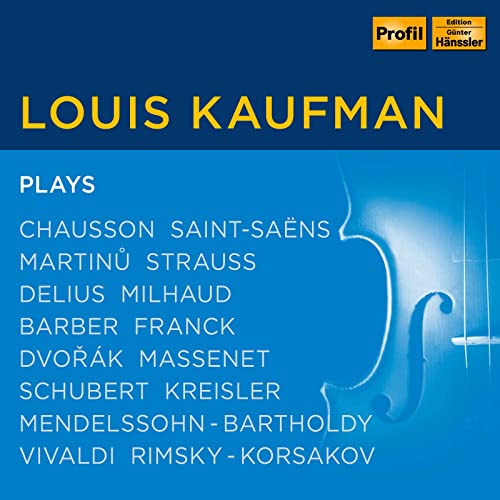 Louis Kaufman Edition