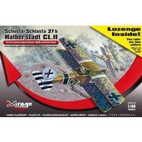 Mirage Hobby 481401 - Schusta Schlasta 27b Halberstadt plus color, Flugzeug