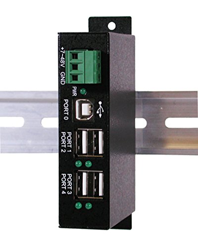 EXSYS EX-1163HMS-WT Netzwerk-Hub (4-Port, USB 2.0)